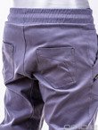 Spodnie męskie joggery - szare P241
